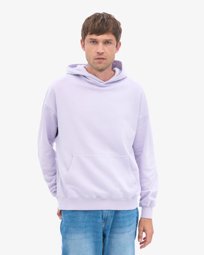 Organic Oversized Hoodie - Soft Lavender