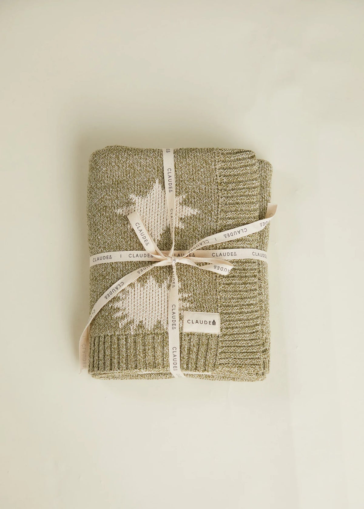 Cozmo Moon Stars Blanket - Matcha