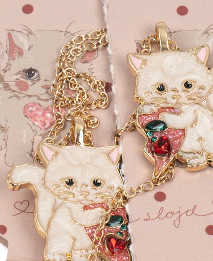 Kitty Friendship Necklace