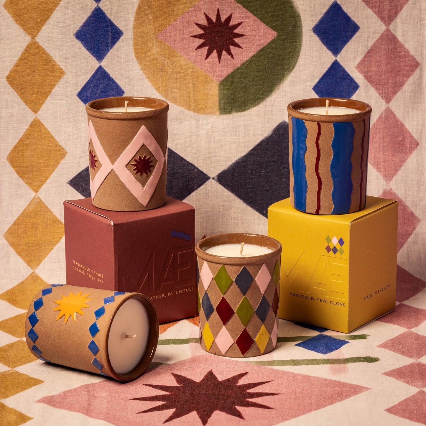 Good Candle - Yellow / Diamond - Marigold Clove