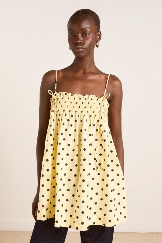 Lilo Mini Dress - Butter Spot