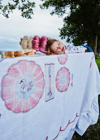 Afternoon Tea Organic Table Cloth