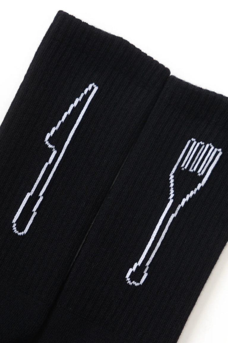 Knife & Folk Socks - Black