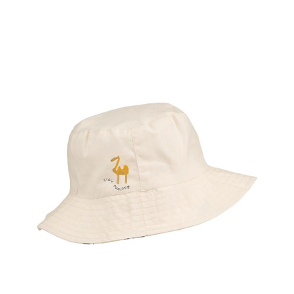 Damon Reversible Bucket Hat - Around the World / Sandy