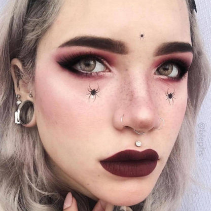 Spider Web Henna Temporary Tattoos Stickers