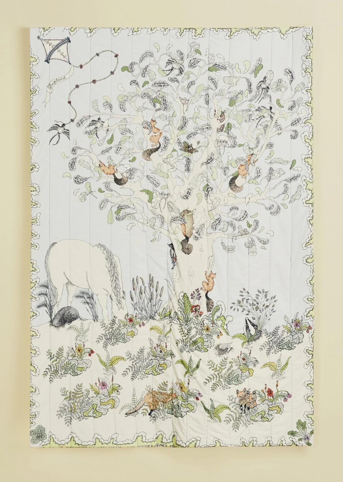 Enchanted Forest Quilted Blanket