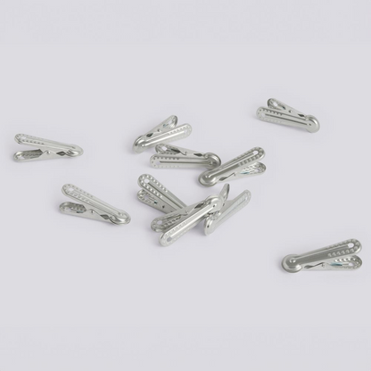 Outdoor Market Peg Set of 10 - Silver