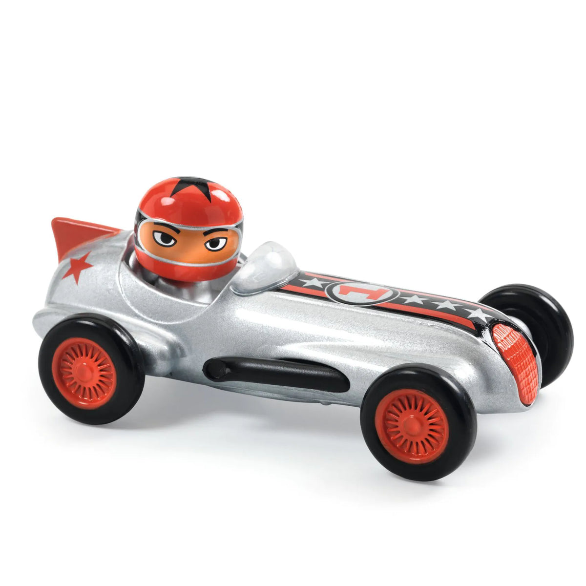 Silver Speed Racer Toy Car