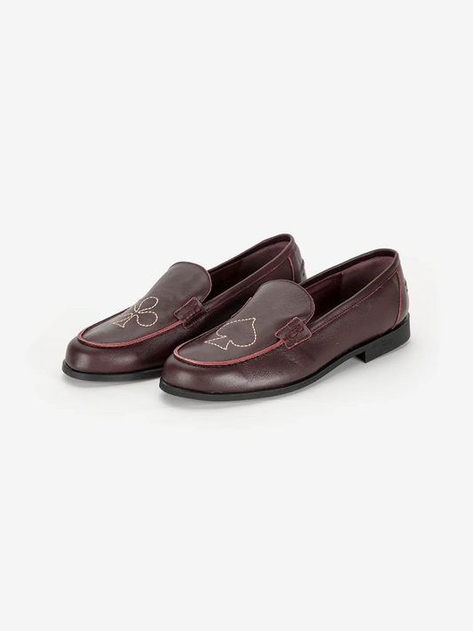 Embroidered Loafers