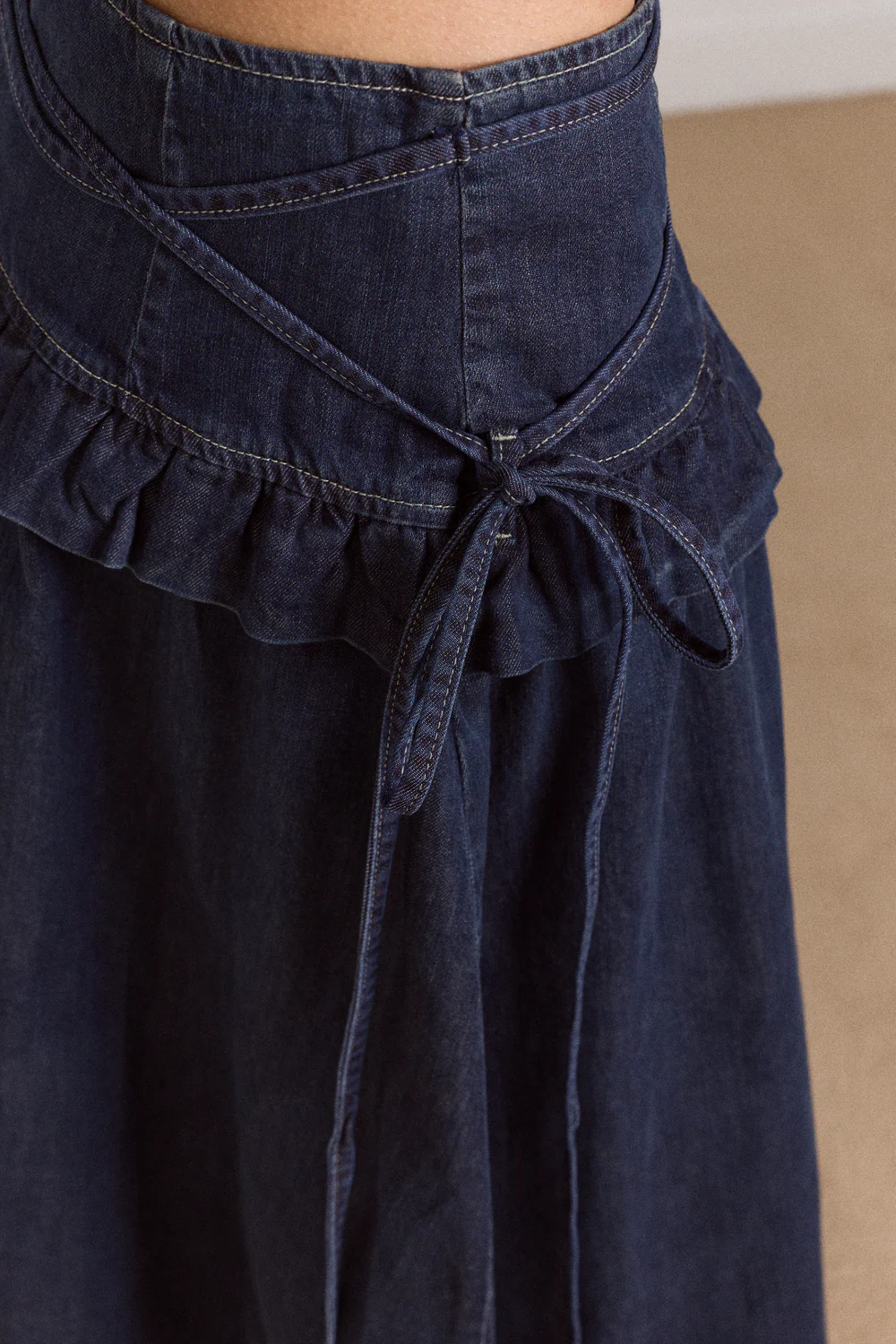 Bellamie Skirt - Dark Indigo