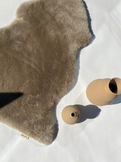 Sheepskin Snuggler Buggy Liner - Toast