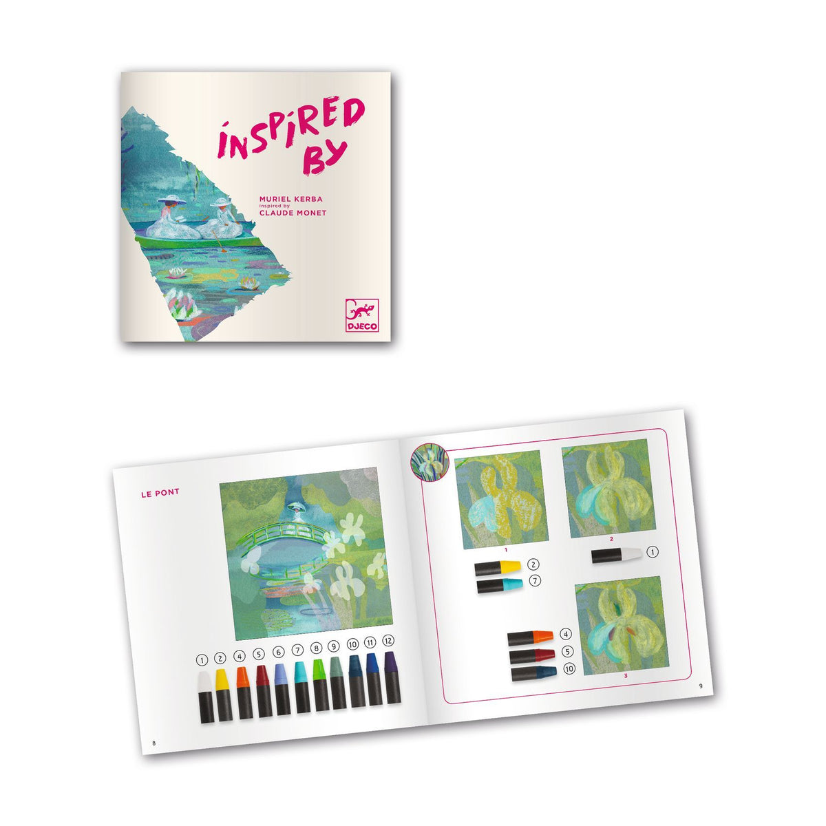 Inspired by Monet: On The Water Lily Pond