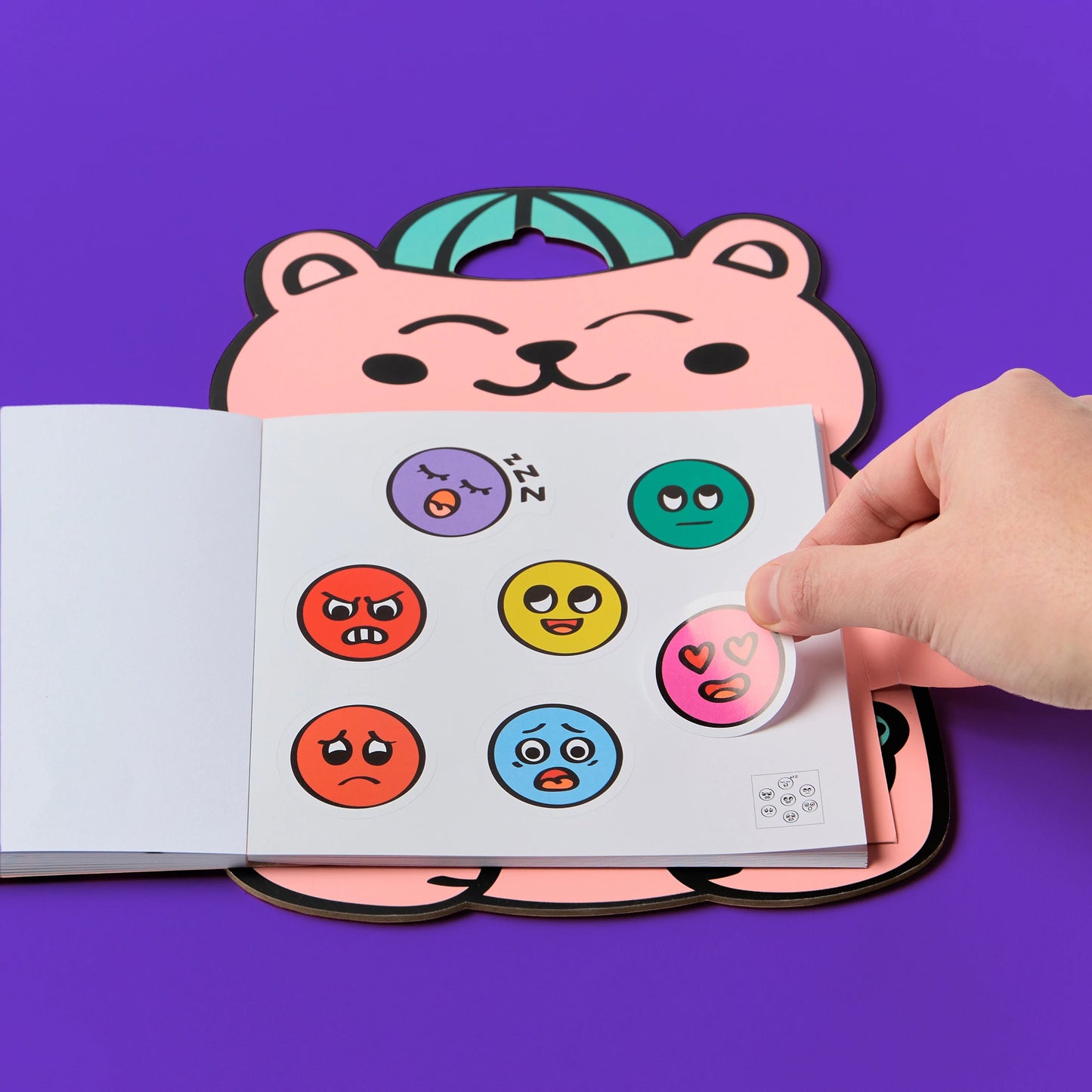 Montessori Sticker Book - Emotions