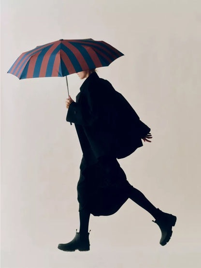 Regn Striped Woven Umbrella