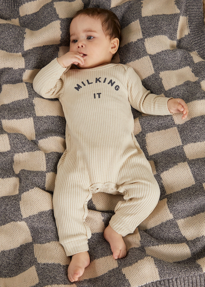 Phoenix Check Blanket - Midnight