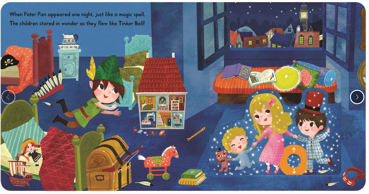 Peter Pan Push Pull Slide