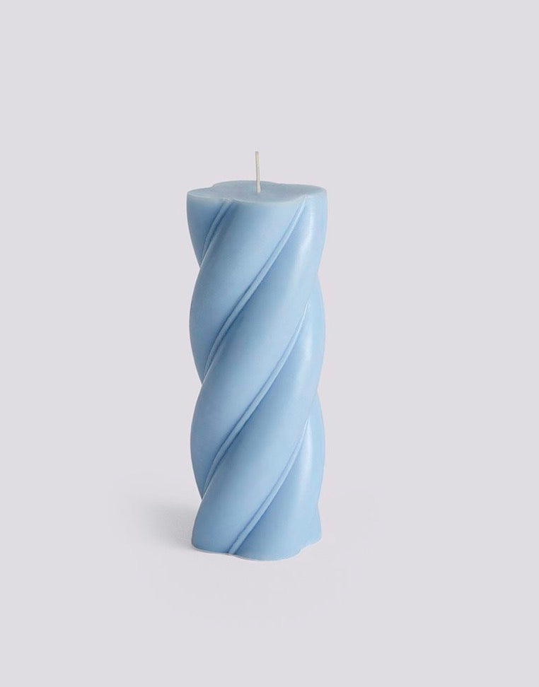 Soft Serve Candle - Medium Light Blue