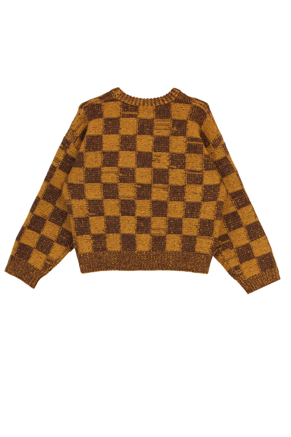 Bjorn Knit Jumper Chessboard