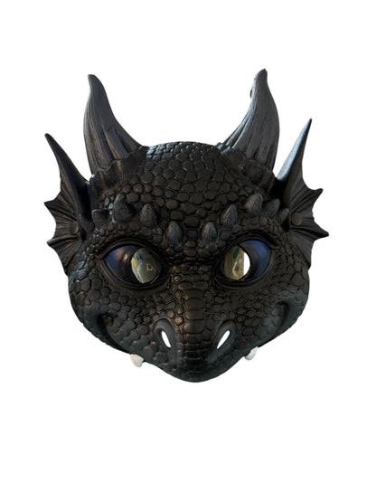 Black dragon mask