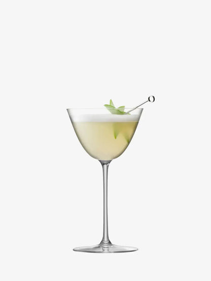Borough Martini Glass 195ml Clear x 4