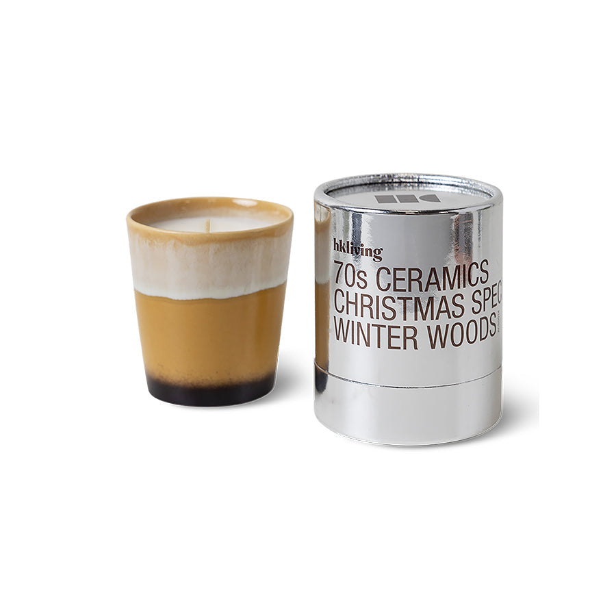 70s Ceramics: Christmas Special - Winter Woods