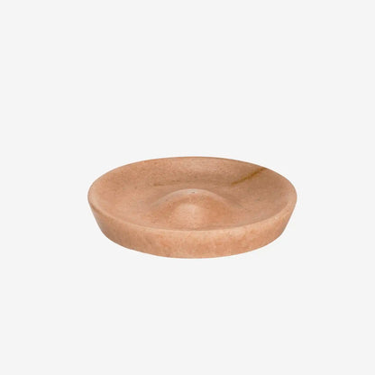 Round Marble Incense Holder - Rose