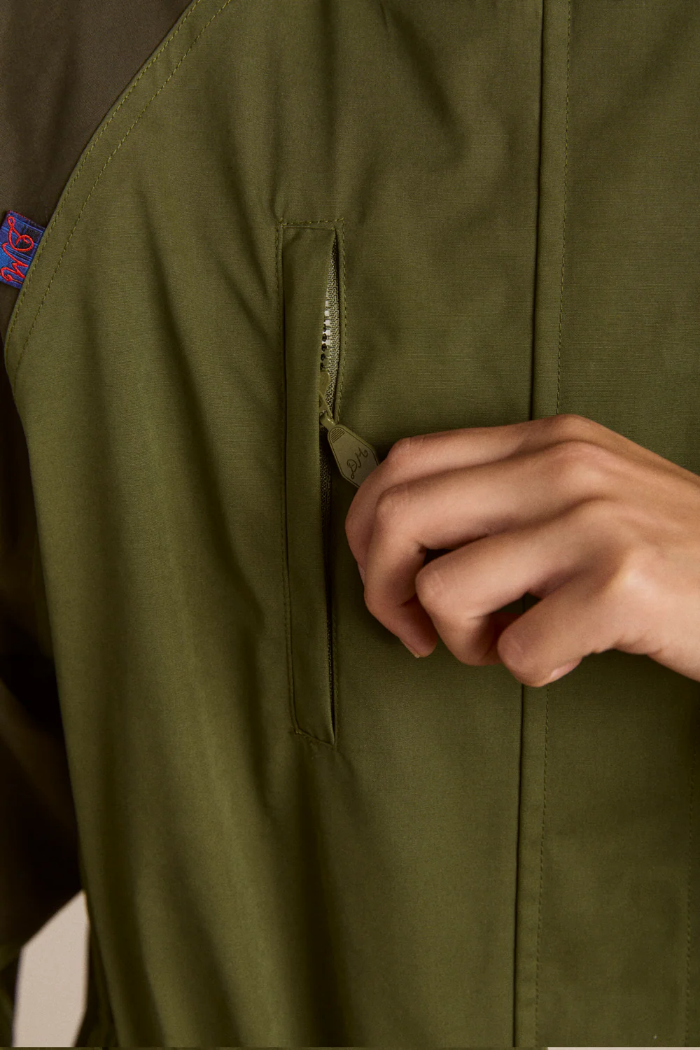 Logan Waterproof Raincoat - Forest