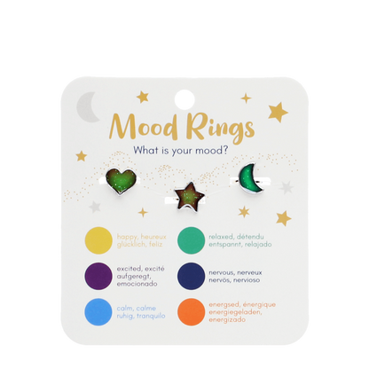 Mood Rings Set Of 3