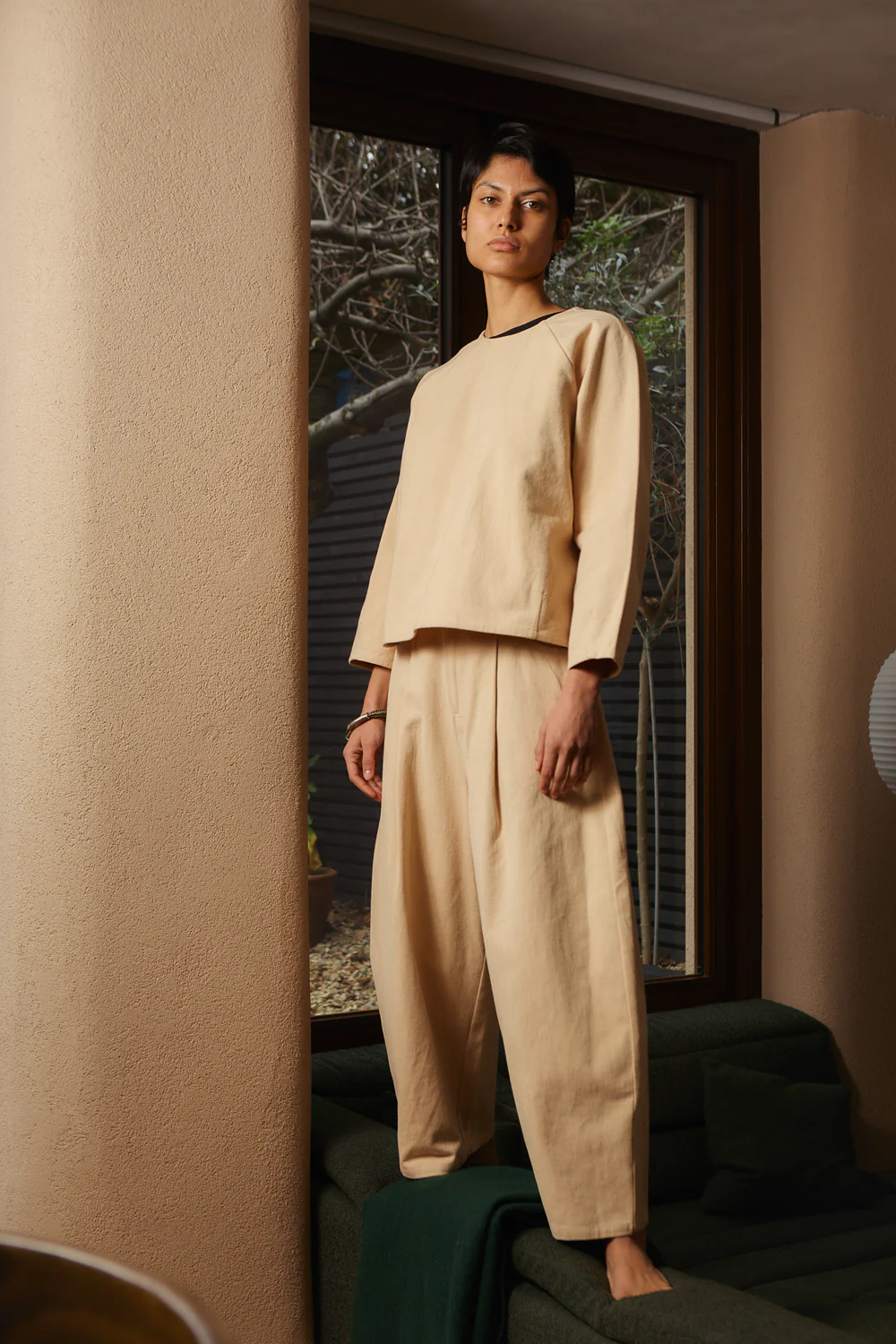 Mason Trouser- Beige