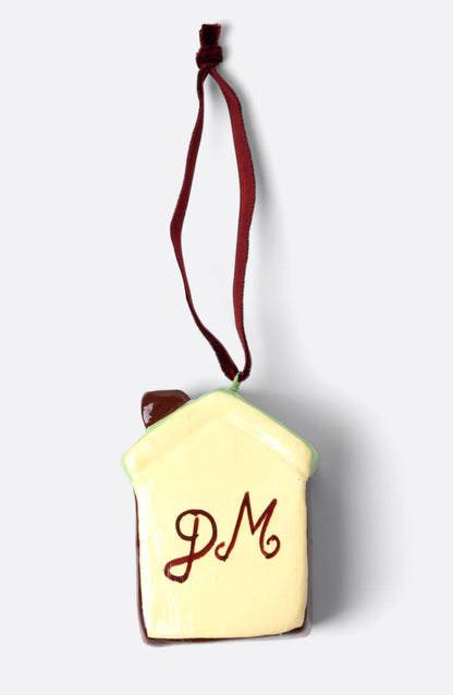 Patchwork House Christmas Decoration