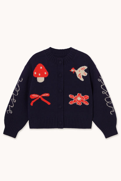 100% Merino Wool Fall Cardigan