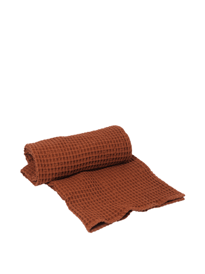 Organic Cotton Bath Towel - Brown Clay