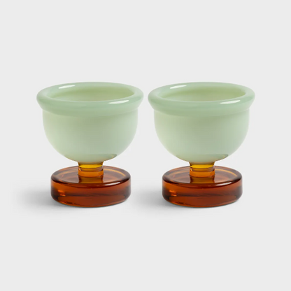 Egg Holder Cantine - Amber - Set of 2