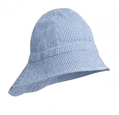 Sunneva Sunhat - Y/D Check Riverside / Crisp White