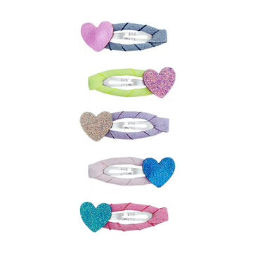 Happy Heart Mini Clips