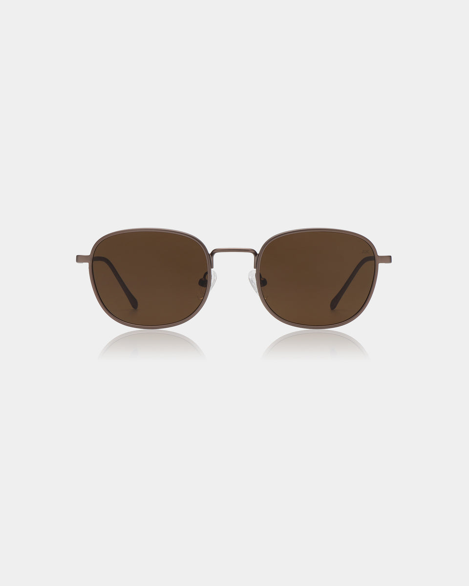 Hello Sunglasses - Matte Brown