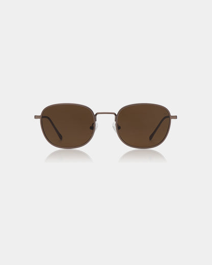 Hello Sunglasses - Matte Brown