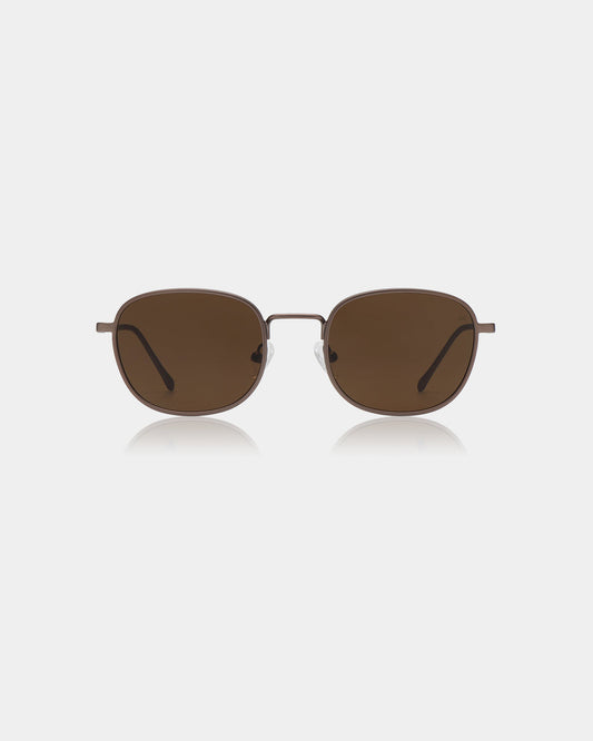 Hello Sunglasses - Matte Brown