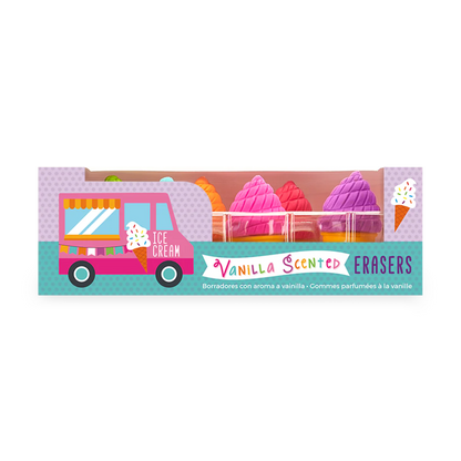 Petite Sweets Ice Cream Shoppe Scented Erasers