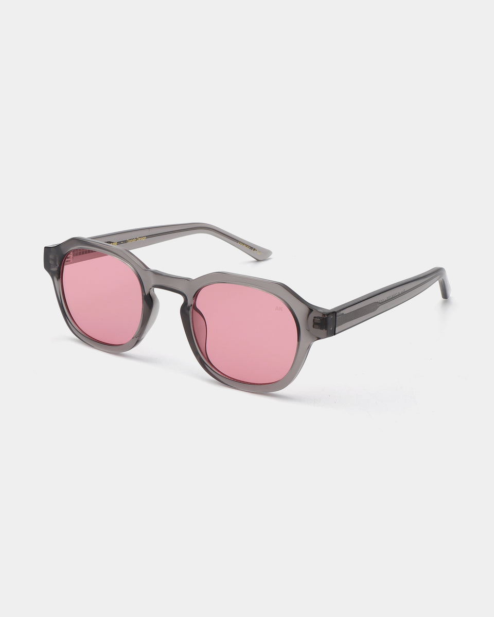 Zan Sunglasses - Grey Transparent