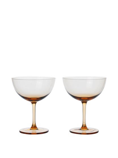 Host Cocktail Glasses Set Of 2 Blush