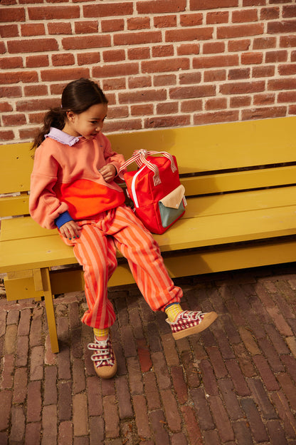 Joggers - Coral Pink / Red Hat