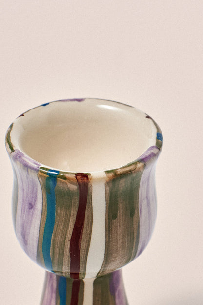 Hand Painted Set of 2 Egg Cups