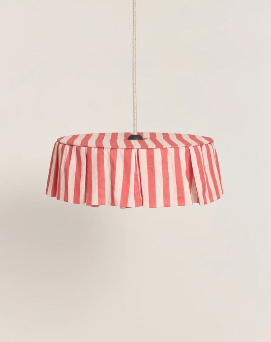 Vibes Lampshade - Red Stripes