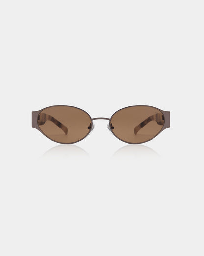 Bella Sunglasses - Matte Brown Cookie Dough