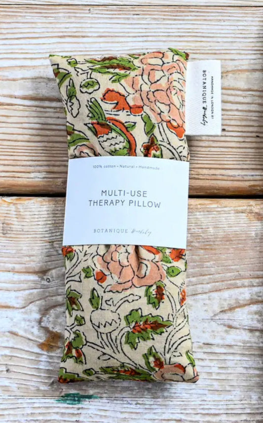 Small Lavender Therapy Pillow - Fairytale Printed Cotton