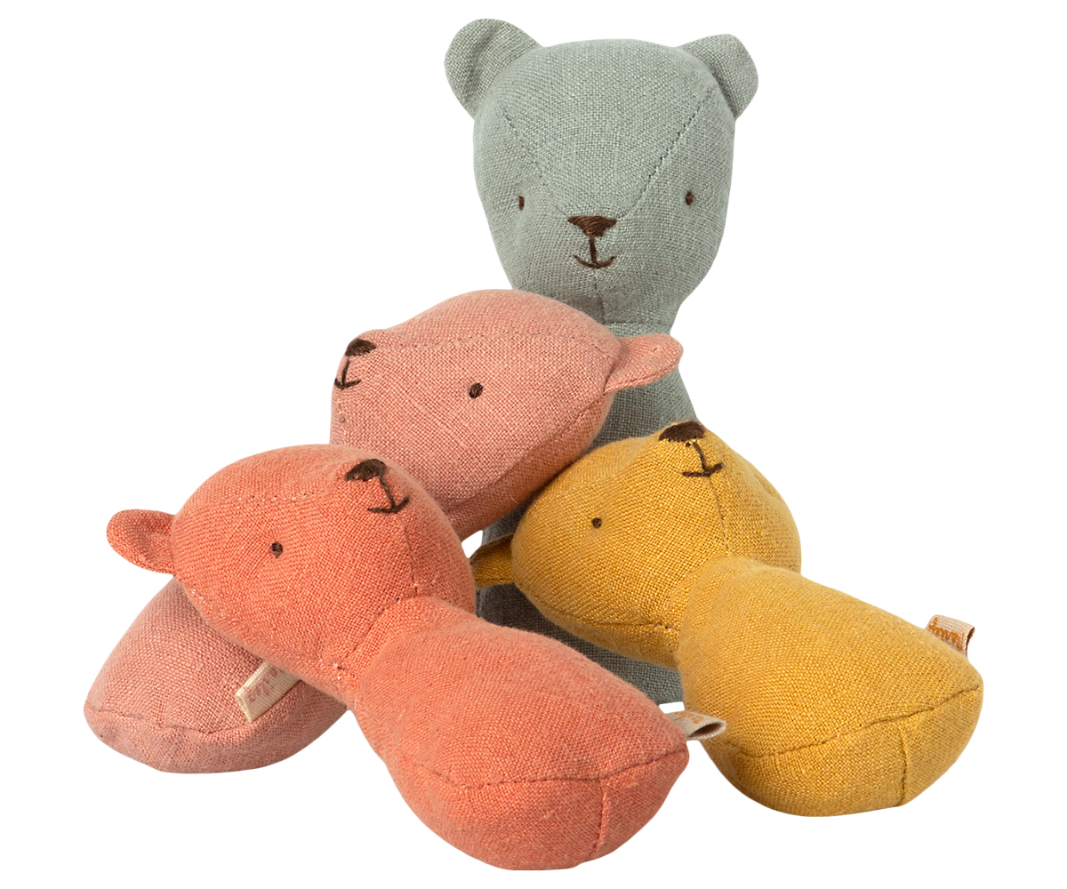 Teddy Rattle - Dusty Yellow