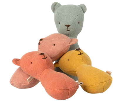 Teddy Rattle - Dusty Yellow