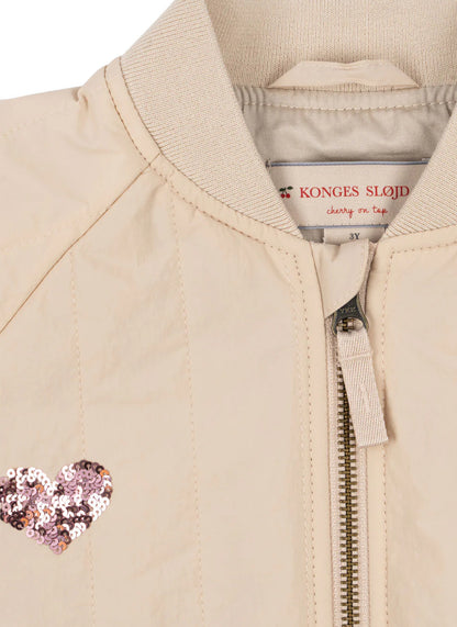 Juno Sequin Bomber Jacket