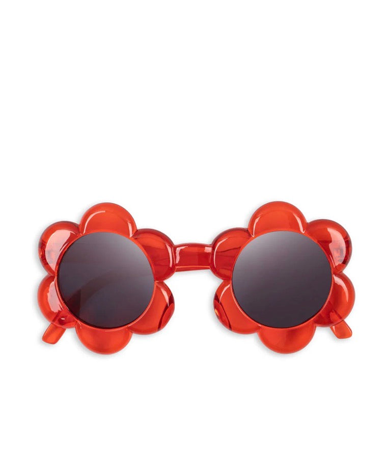 Sunglasses Junior Flower Red